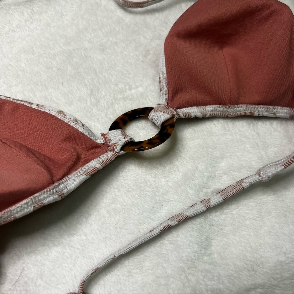 Roxy floral pink bikini top - Picture 6 of 6